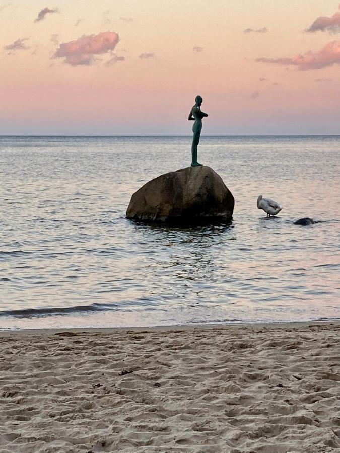 Strandhaus Manatee Mit Sauna Und Kamin Sellin  Buitenkant foto