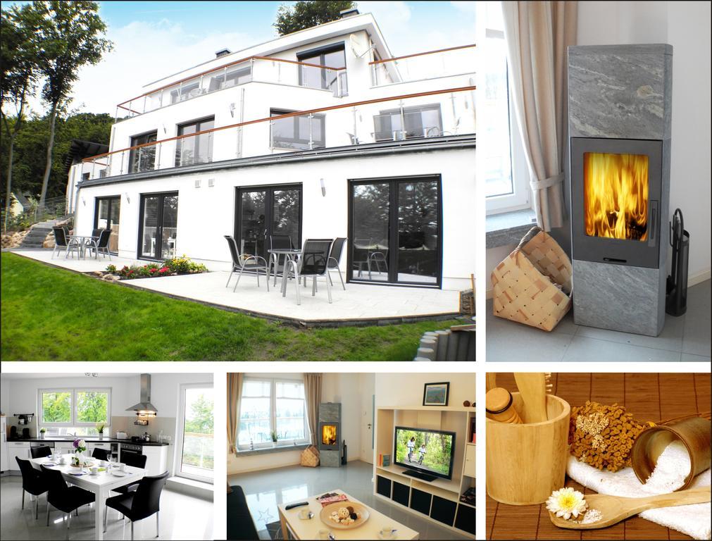 Strandhaus Manatee Mit Sauna Und Kamin Sellin  Buitenkant foto